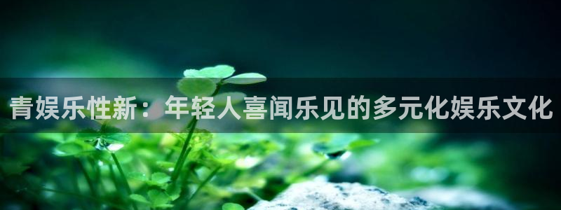 东莞市天天购彩电子科技有限公司：青娱乐性新：年轻人喜闻乐见的多元化娱乐文化